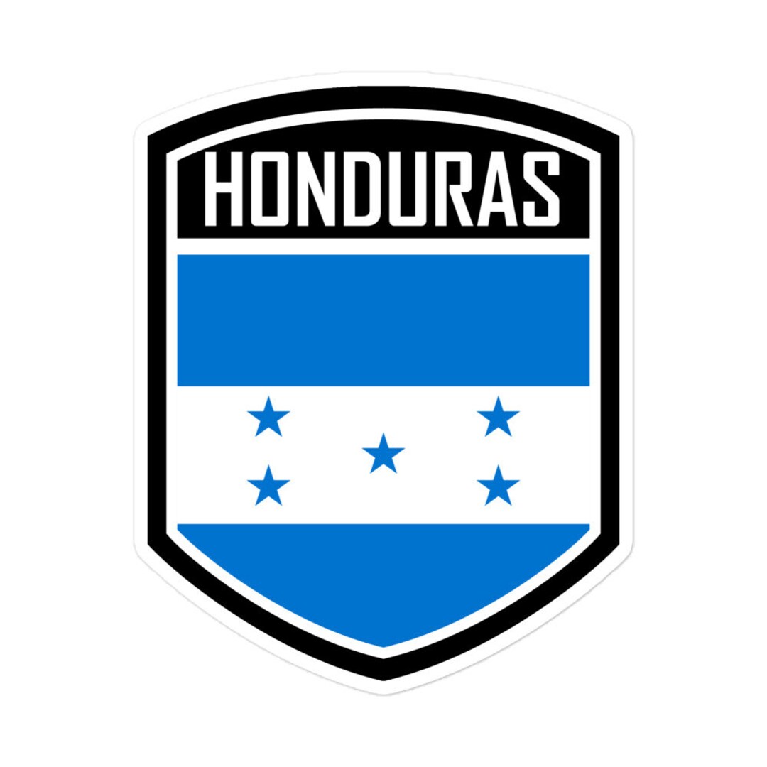 Honduras Flag Emblem Vinyl Stickers - Durable and High-quality - Etsy