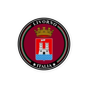 Fashio Graphic Adesivi Stickers Bandiera Italiana Italia Tricolore Resinati 3D 10 Pezzi 33mm