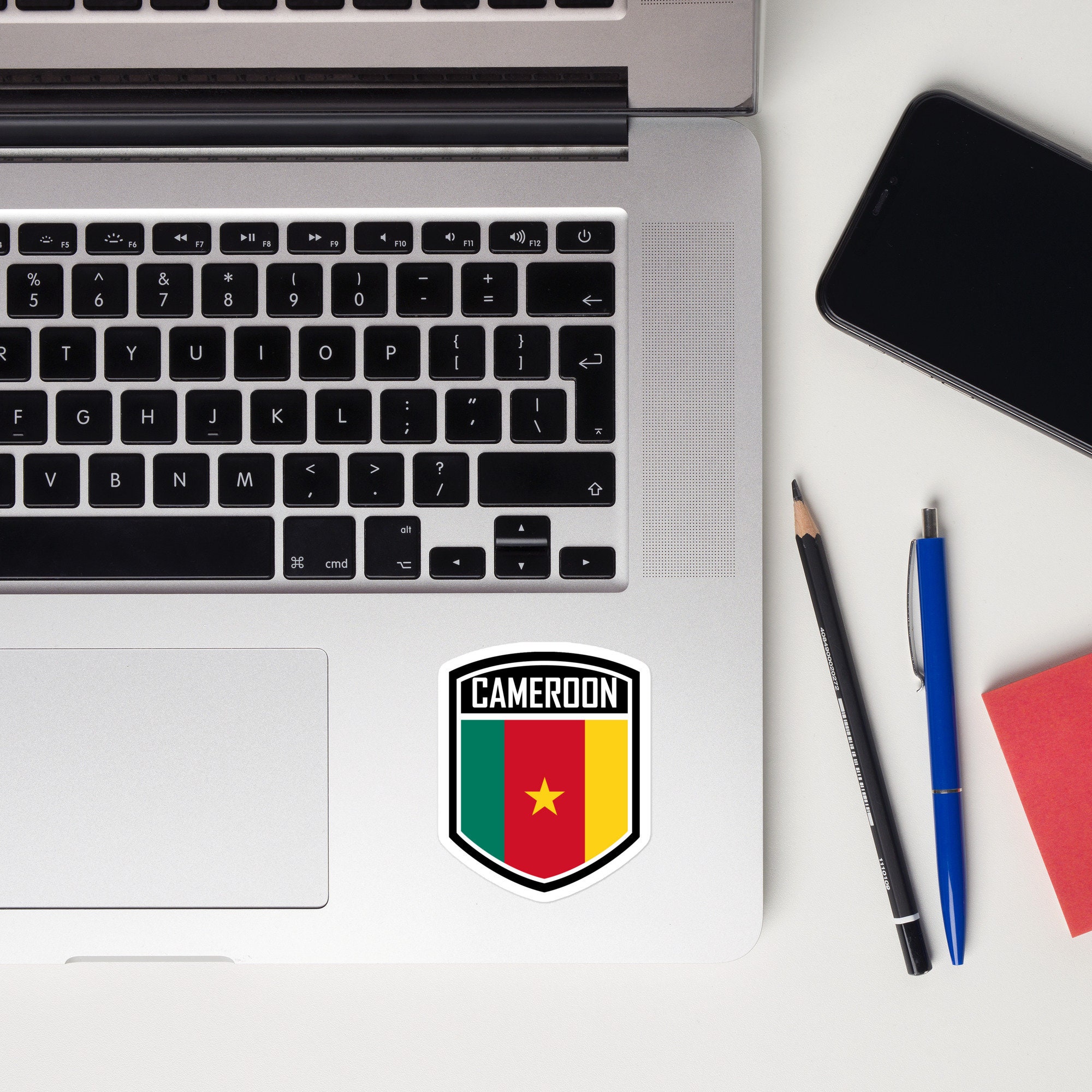Cameroon Flag Emblem Stickers | Durable and High Quality Decals - Etsy