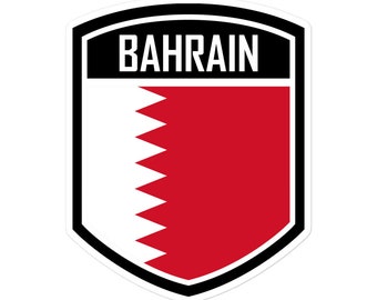 Bahrain Flaggen Emblem Aufkleber