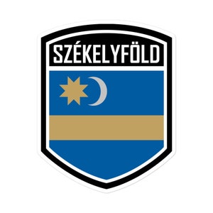 Székelyföld Flag Emblem Sticker