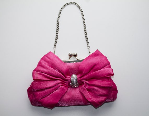 Handbag women's clutch bag satin theatrical vintag