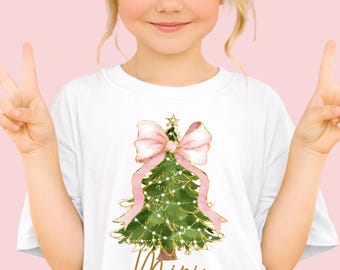 Mom and Me Christmas Coquette Sweatshirt, Mama & Mini Sweatshirts, Mom and Daughter Christmas Sweatshirt, Matching Christmas Sweatshirt