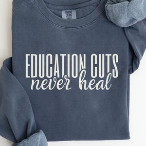 DOE, Public Education Teacher Shirt, Department of Education, Proud Public School Teacher, Education Matters, Red for Education Support, DEI