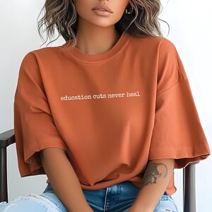 DOE, Public Education Teacher Shirt, Department of Education, Proud Public School Teacher, Education Matters, Red for Education Support, DEI