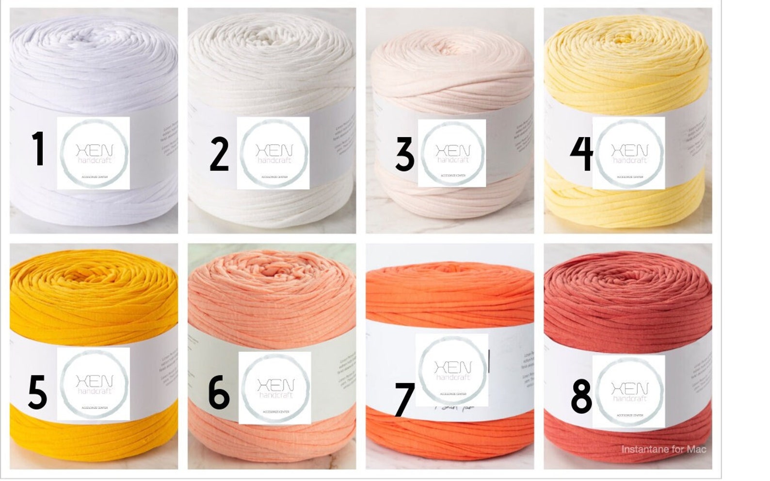 Tshirt Yarn I %100 Recycled Tshirt Yarn 700 gr 164 YARDS | Etsy