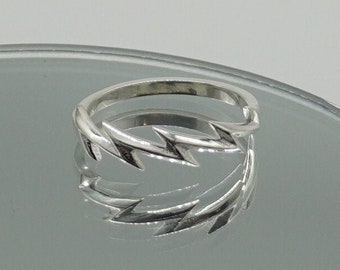Ring Silver Lightning Sterling Silver