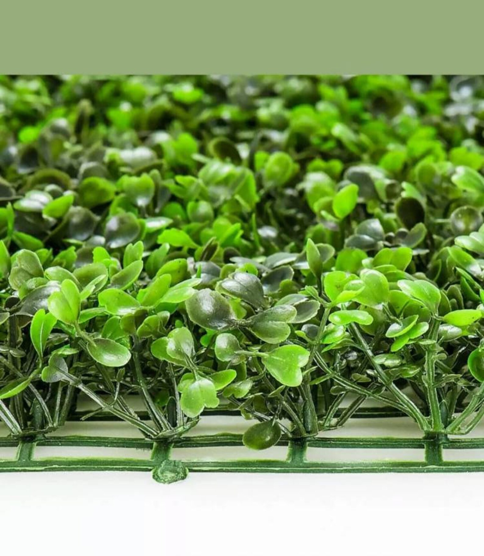 Artificial Greenery Wall Fence Panel Etsy UK