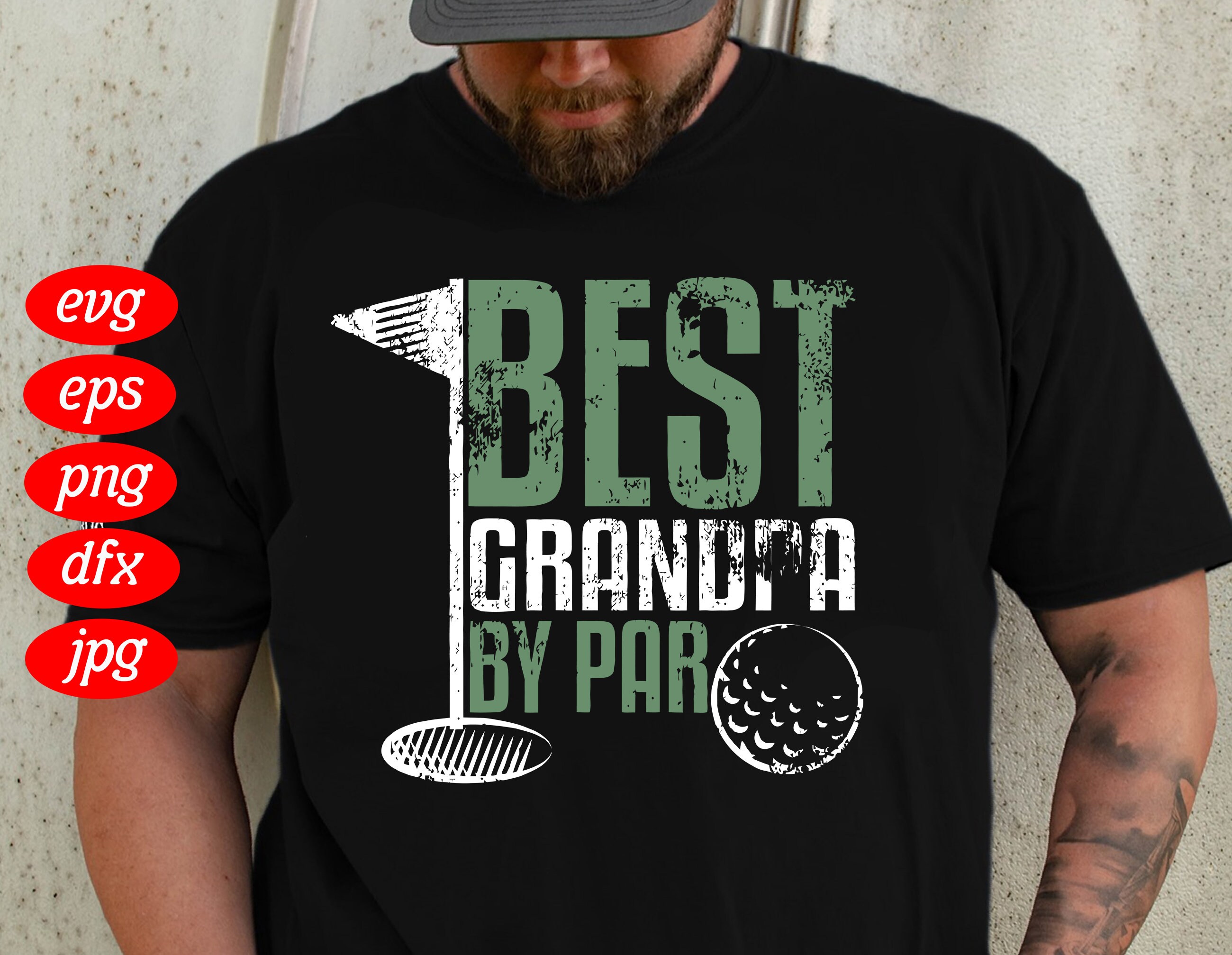 Download Best Grandpa By Par SVG Golf Dad Svg Golf Svg Father's | Etsy