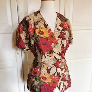 80s blouse vintage