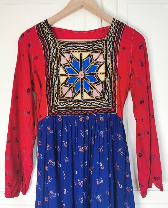 Vintage afghan dress - image 1