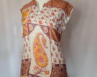 VINTAGE INDIAN GAUZE blouse