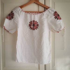 Embroidered traditional blouse