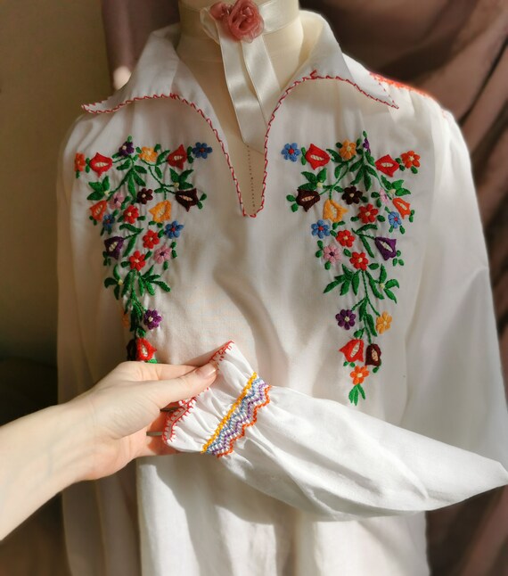 Vintage Hungarian blouse