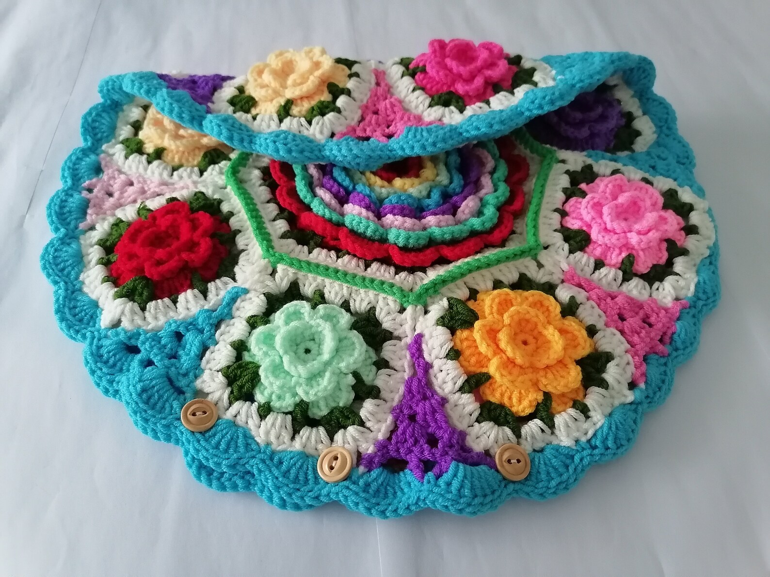 XDEGHUANGSS Housse De Coussin Crochet à Loquet,taie D'oreiller En