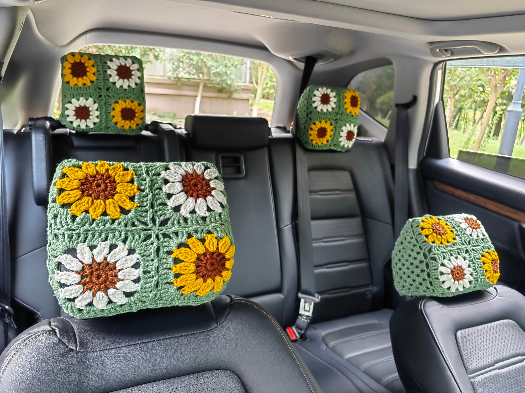 DIY Car Headrest Covers \\ With a Witchy Twist 