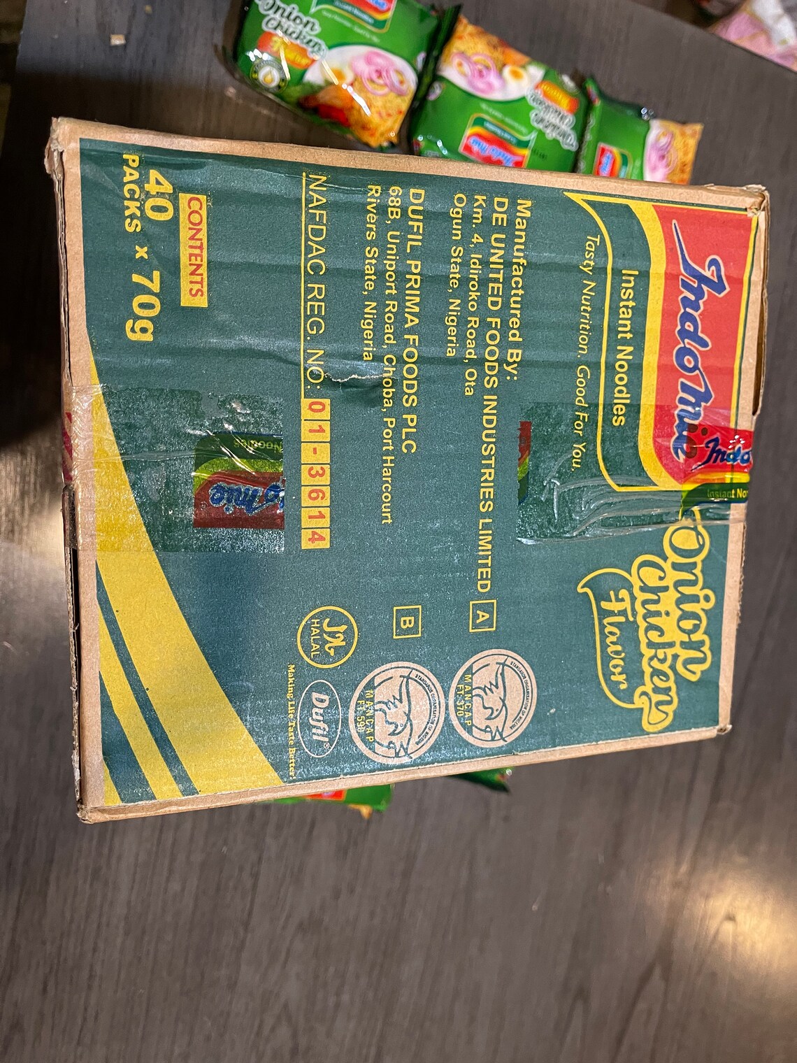 Nigerian Indomie Noodles onion Chicken chicken 5 Pieces/10 | Etsy