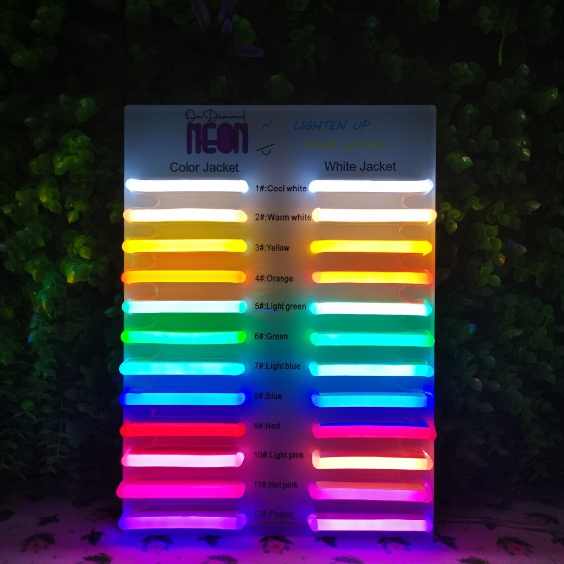 Wavy Neon Mirror Custom Mirror Led Sign Mirror Lights Etsy