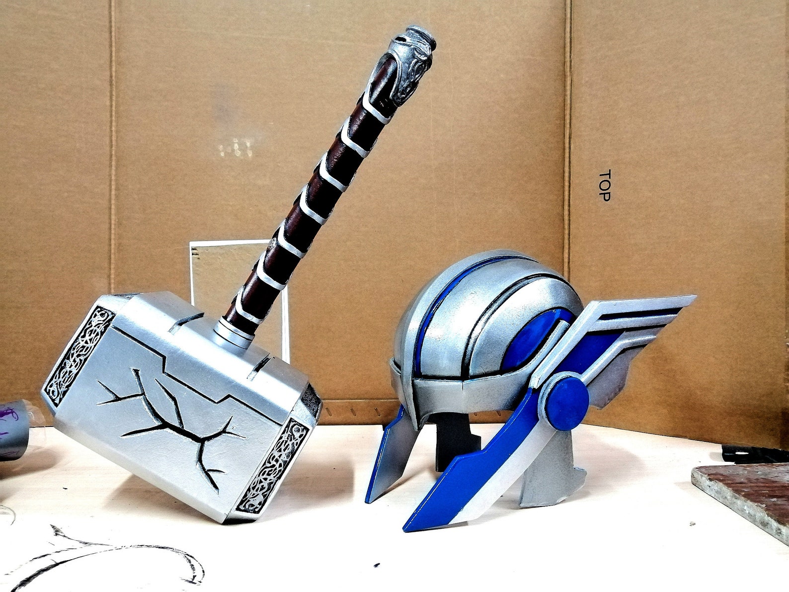 efx thor helmet and hammer