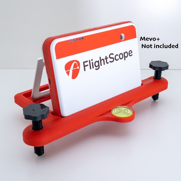 Adjustable Alignment & Leveling Dock Stand for Flightscope Mevo Plus (Mevo+)