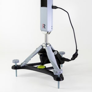 Adjustable Leveling Stand for Rapsodo MLM2PRO - Alignment Aid w/portable battery charger tray