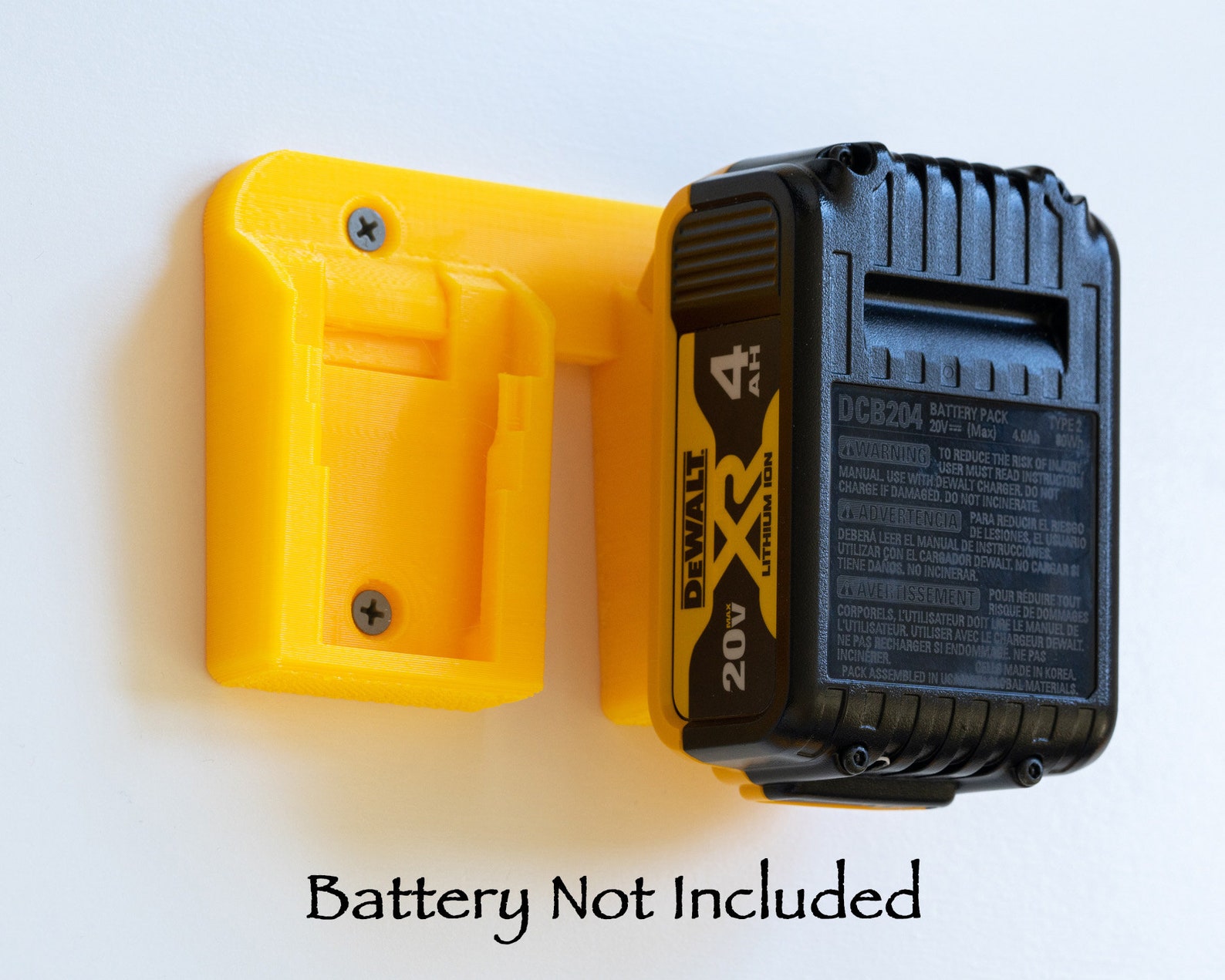 Supporti Per Batterie StealthMounts Gialli Per DeWalt XR 20V 6 Pz Stm Bm Dw20 Ylw 6 - Foto 9