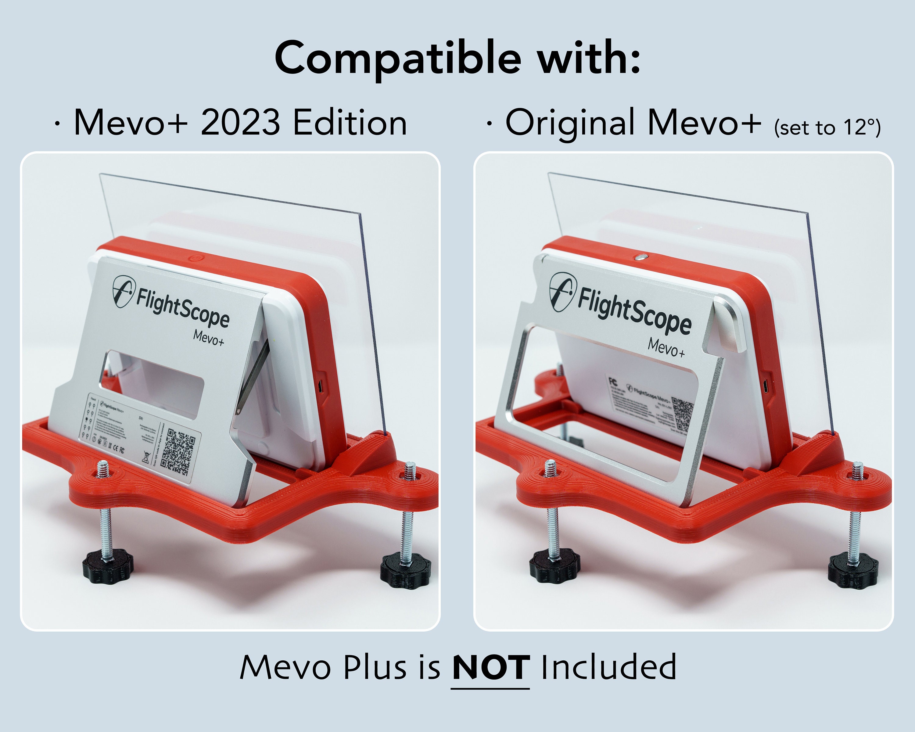 Adjustable Alignment & Leveling Dock Stand for Flightscope Mevo 