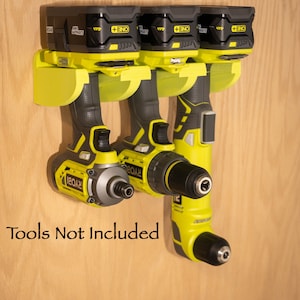 Ryobi 18v ONE+ cordless tools wall hanger / holder