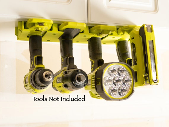 Ryobi 18v ONE Tools Under-cabinet / Shelf Mount / Holder Rack 