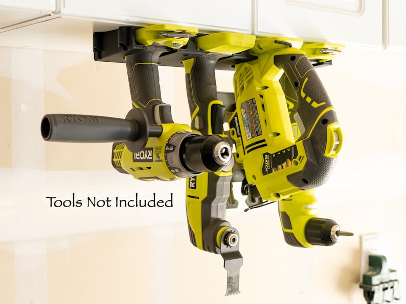 Ryobi 18v ONE Tools Under-cabinet / Shelf Mount / Holder Rack - Etsy
