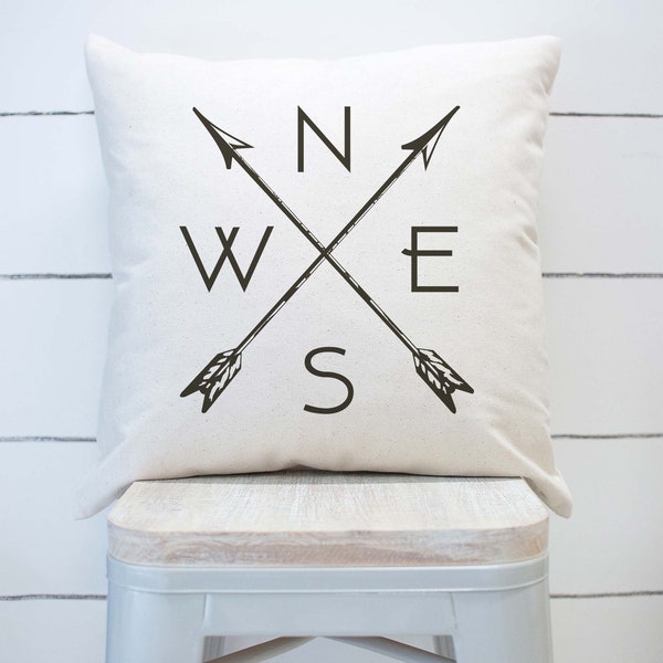 Arrow Pillow Etsy