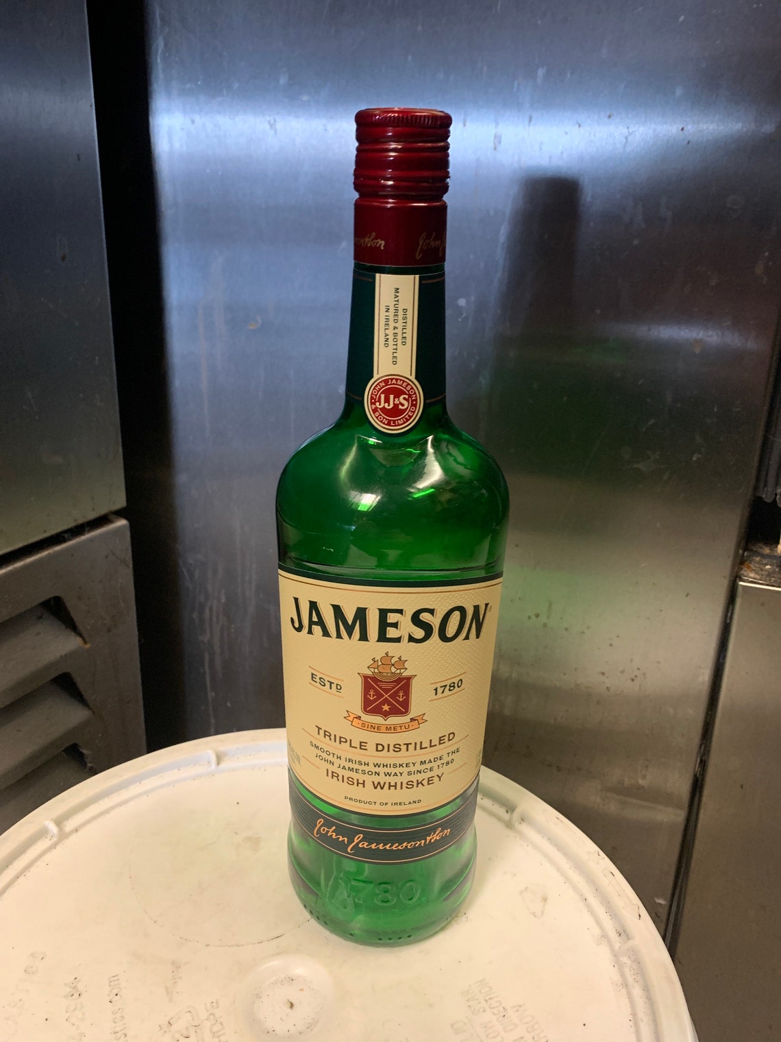 Jameson 1 Liter Empty Glass Bottle. Etsy