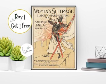 Suffragette Poster Etsy