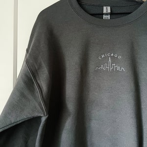Chicago Embroidered Crewneck Sweatshirt