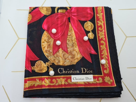 CHRISTIAN DIOR scarf