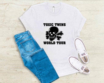toxic twins world tour t shirt