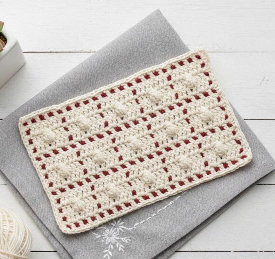Square Filet Crochet Pattern PDF • Easy Lace Crochet Stitch • Openwork ...
