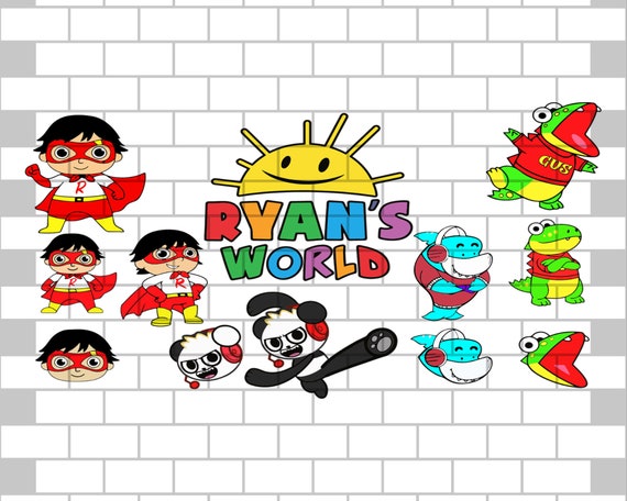 Ryans world bundle svg Ryan's world svg Ryan's world | Etsy