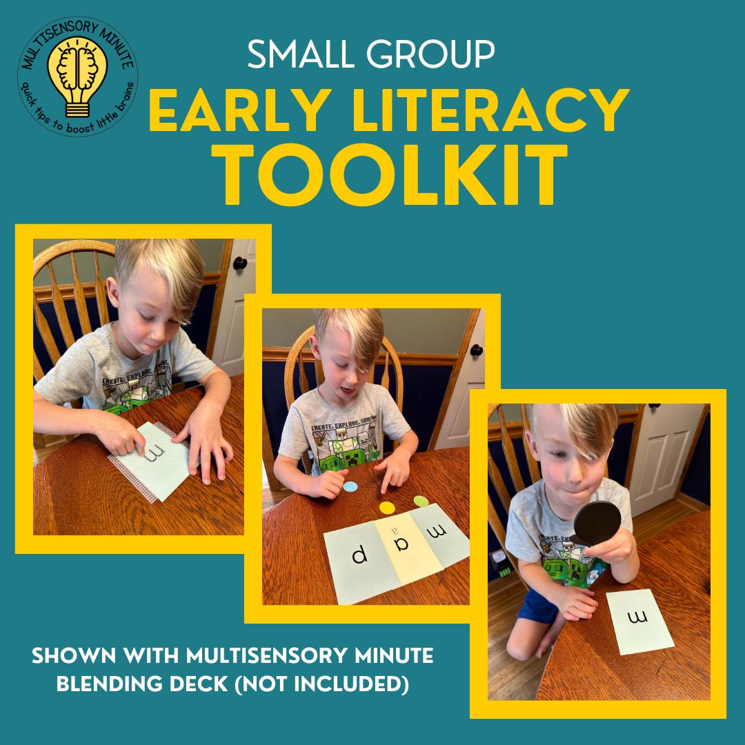 Early Reading Tools Small Group Early Literacy Toolkit - Etsy