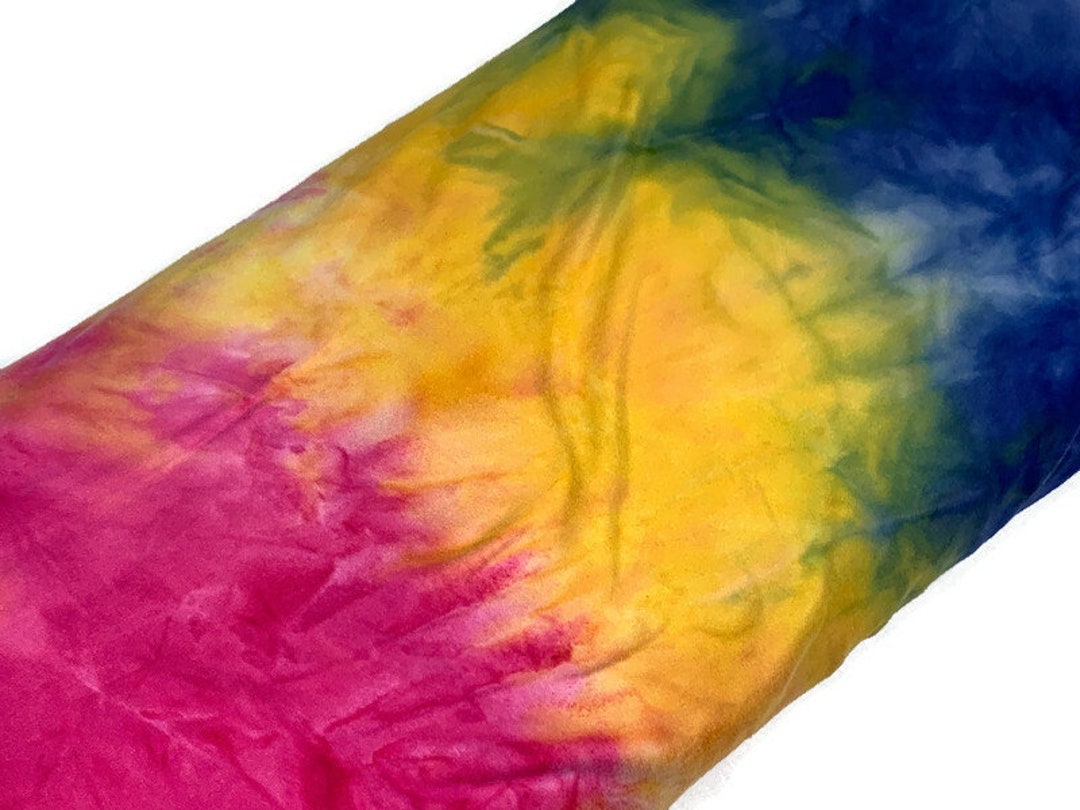 Rainbow Tie Dye Jersey Knit Fabric by the Yard. 96/4 Etsy
