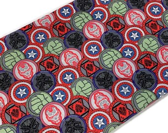 Marvel Comics Superhero Fabric, Cotton Quilting Material