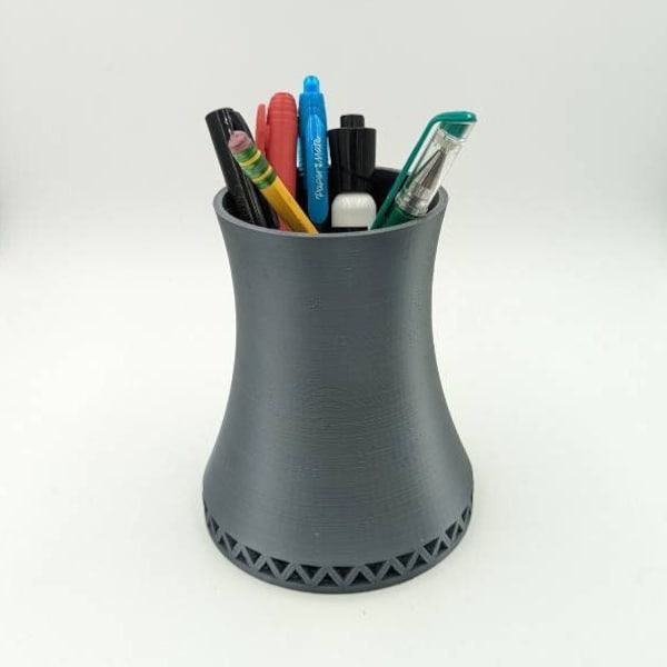 Nuclear Cooling Tower Pen Holder - 1:1000 Scale
