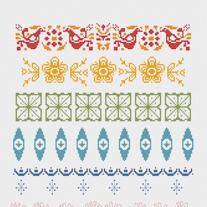 Vintage Pyrex Favourites Cross Stitch PDF Pattern