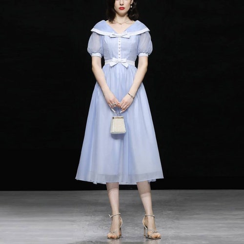 Vintage Dress Grace, Vintage Dress, French, cottagecore, 50s, 60s, hollywood, princess, romantic dress, fairy, royal