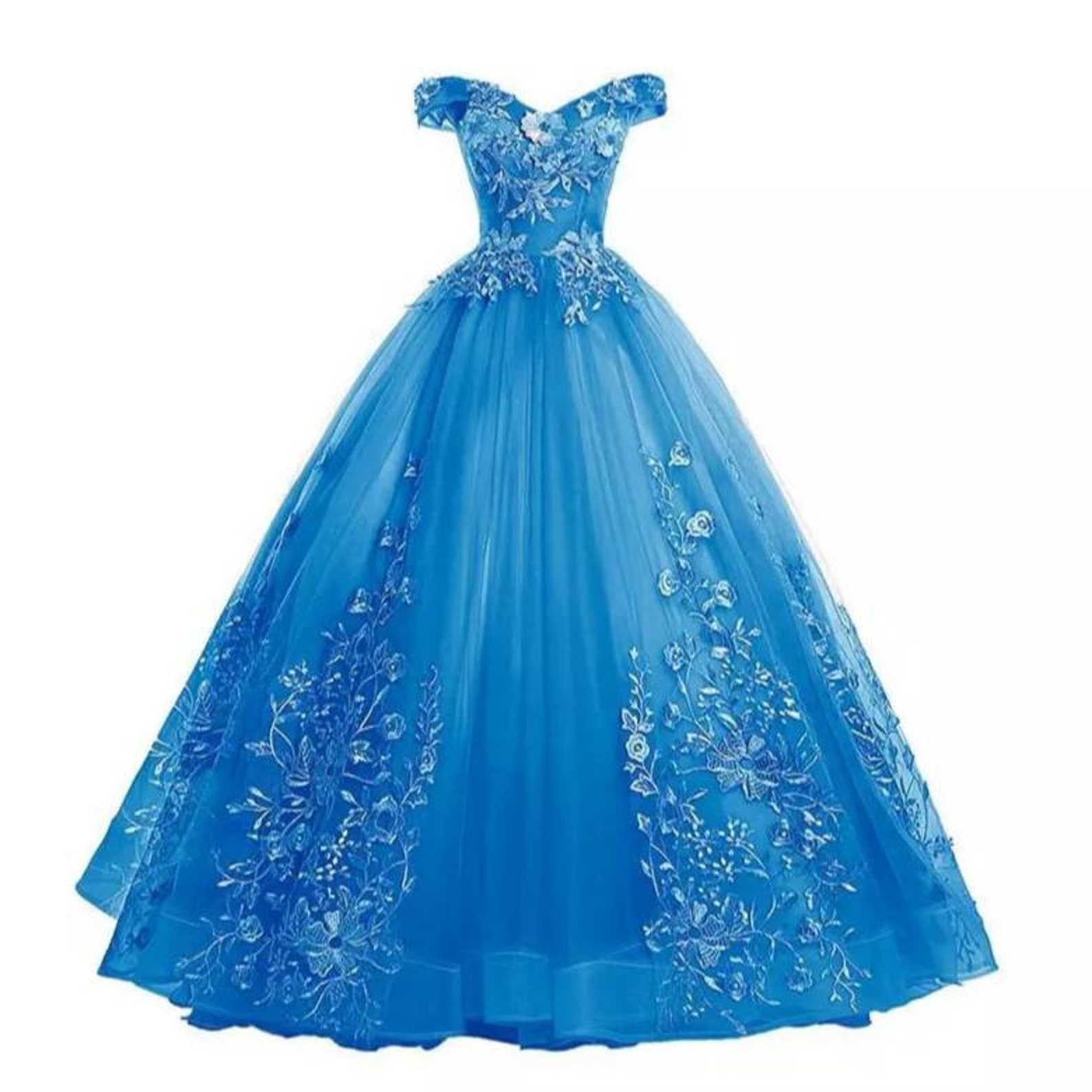 Flora Dress Princess Princess Glamour Elegance Prom Etsy