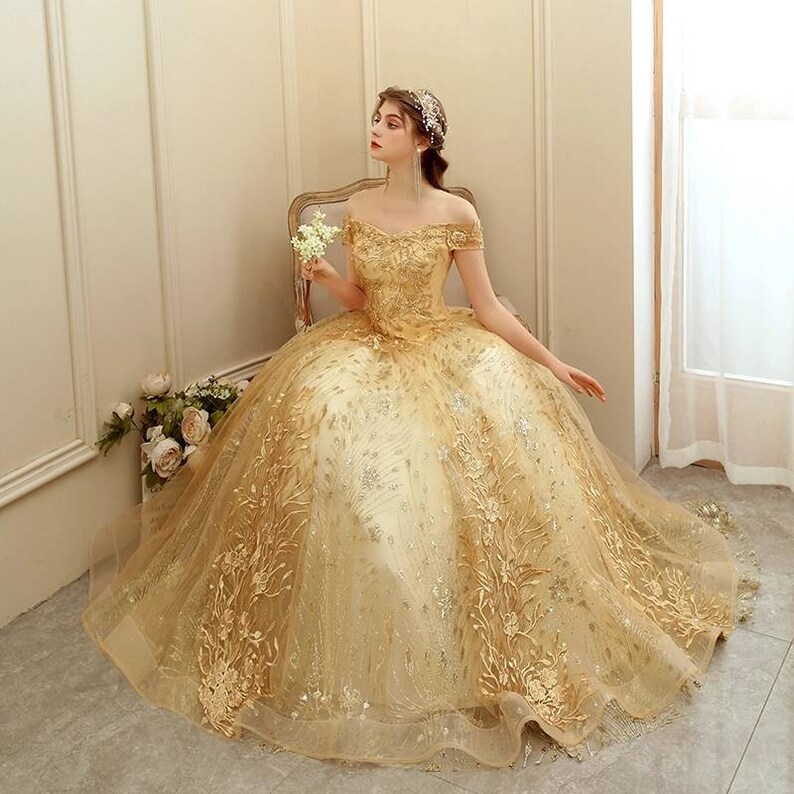 Belle Dress Princess Princess Glamour Elegance Party Etsy