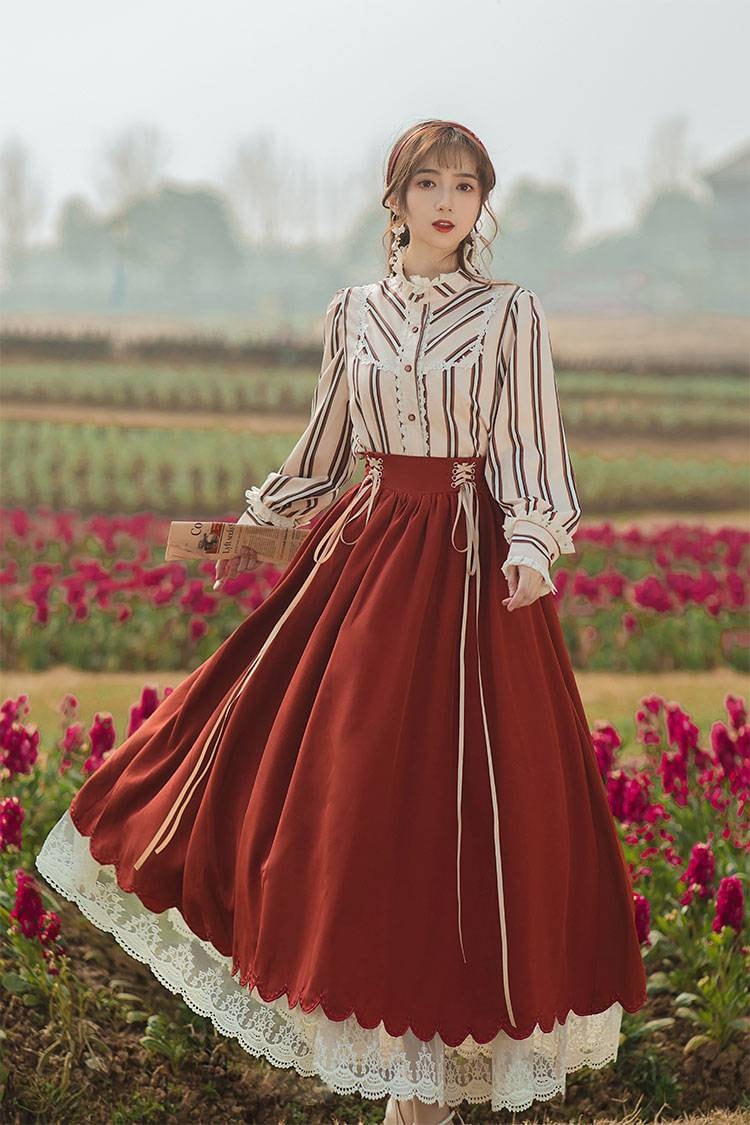 Set vintage Clarisa, Vestido victoriano, Victorian dress, Abiti vittoriani, Robe victorienne, Viktorianisches, Vintage Dress, French