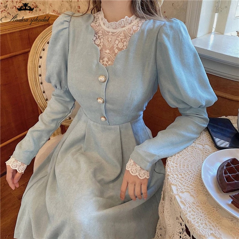 Victorian Dresses | Victorian Ballgowns | Victorian Clothing Vintage Josephine Dress Victorian Dress Victorian Dress Abiti vittoriani Robe victorienne Viktorianisches Vintage Dress French $53.29 AT vintagedancer.com