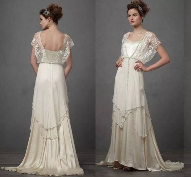 edwardian wedding dress