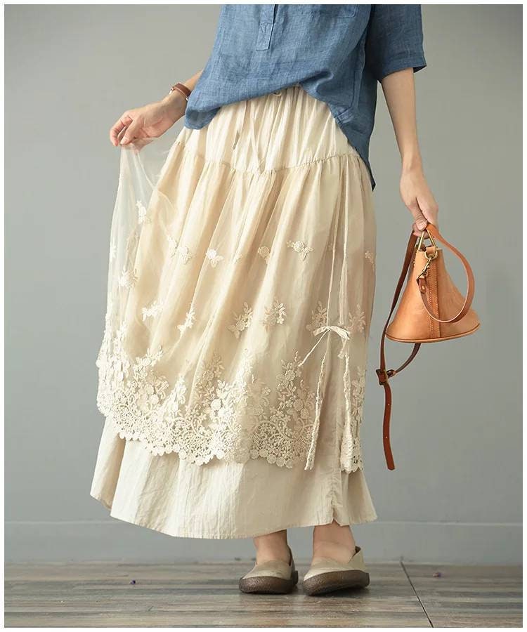 Vintage Maxi Skirt Vintage Ornate Victorian Edwardian Style - Etsy